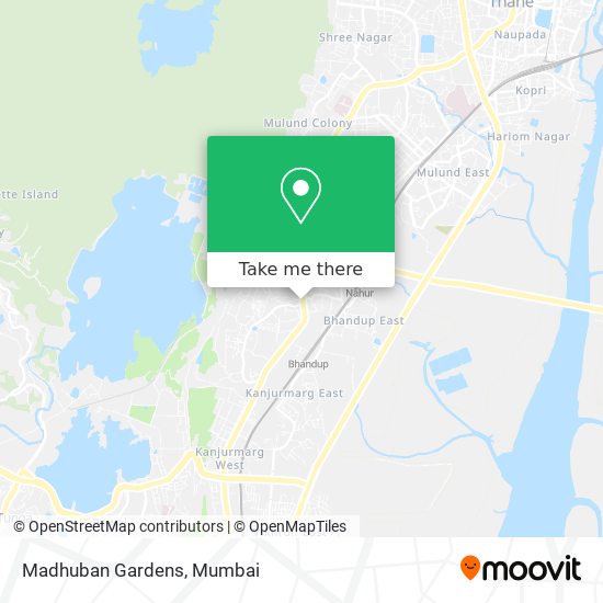 Madhuban Gardens map