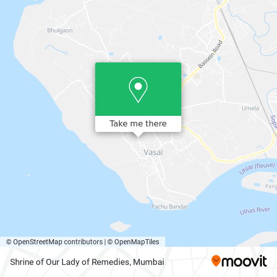 Shrine of Our Lady of Remedies map