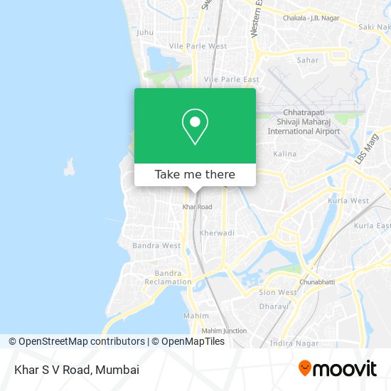 Khar S V Road map