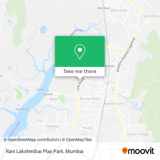 Rani Lakshmibai Play Park map