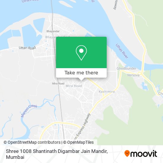 Shree 1008 Shantinath Digambar Jain Mandir map