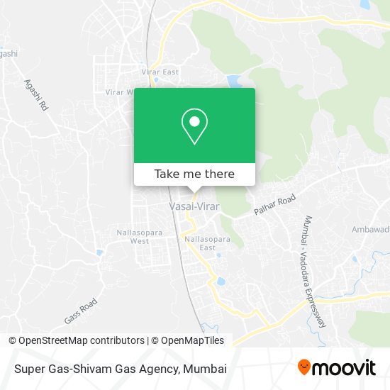 Super Gas-Shivam Gas Agency map