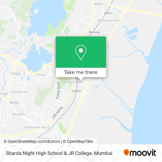 Sharda Night High School & JR College map