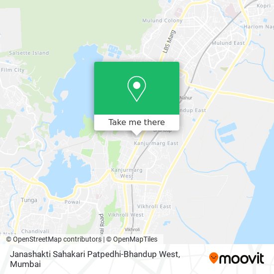 Janashakti Sahakari Patpedhi-Bhandup West map