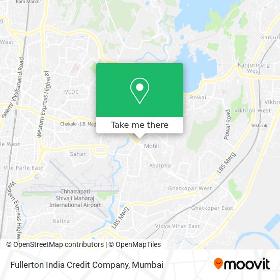 Fullerton India Credit Company map