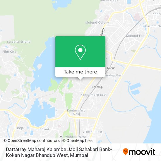 Dattatray Maharaj Kalambe Jaoli Sahakari Bank-Kokan Nagar Bhandup West map
