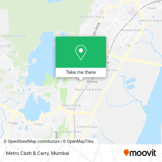 METRO CASH & CARRY map