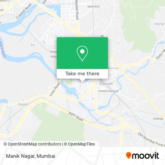 Manik Nagar map