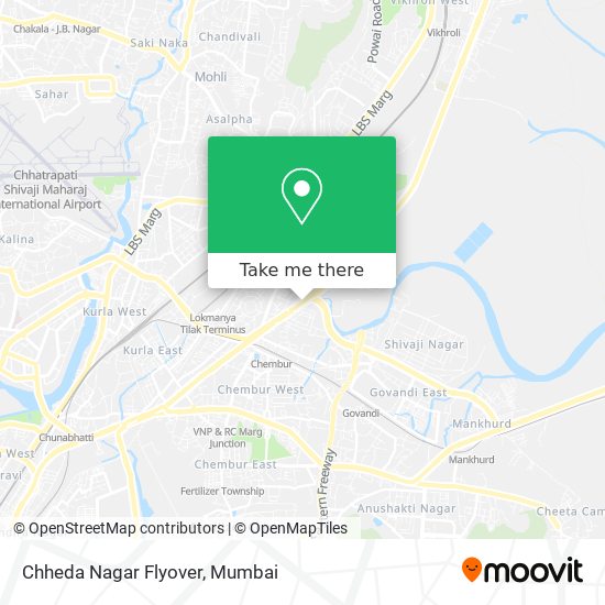 Chheda Nagar Flyover map