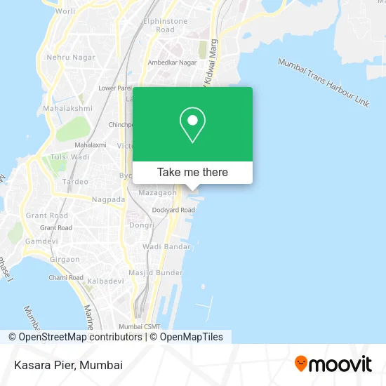 Kasara Pier map