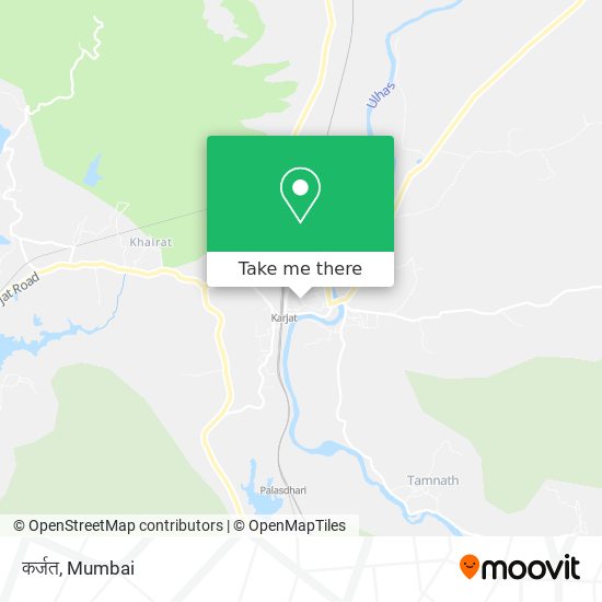 कर्जत map