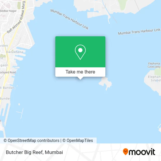 Butcher Big Reef map