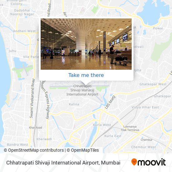 chhatrapati shivaji international airport terminal 2 map