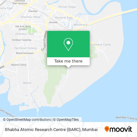 Bhabha Atomic Research Centre (BARC) map