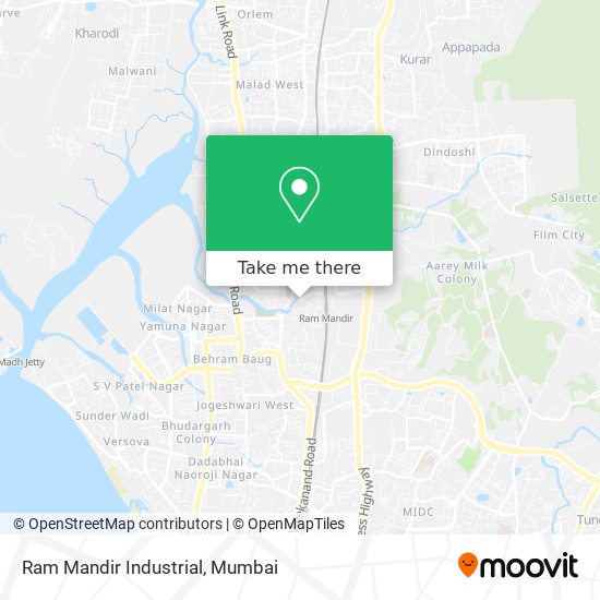 Ram Mandir Industrial map
