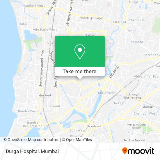 Durga Hospital map