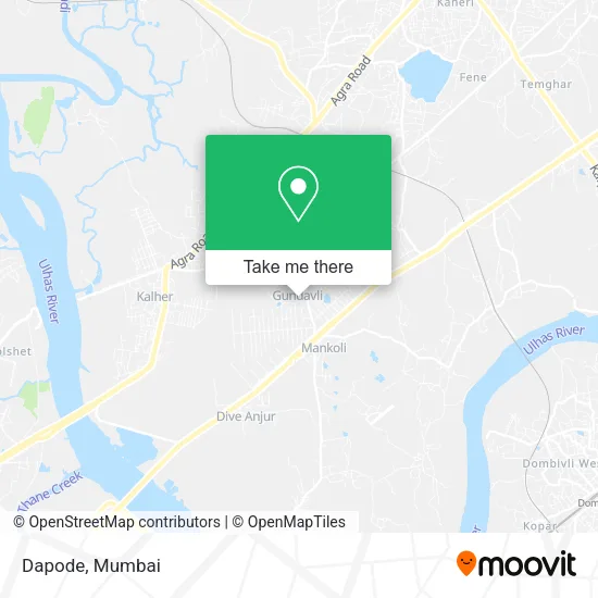 Dapode map