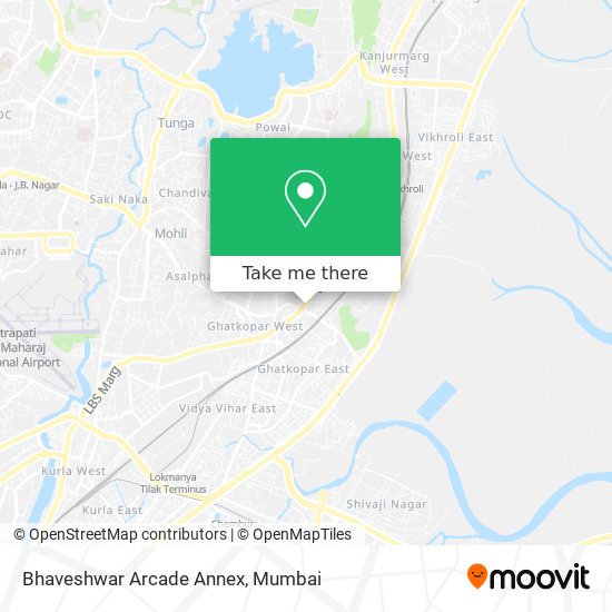 Bhaveshwar Arcade Annex map