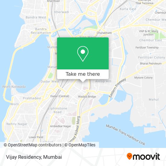 Vijay Residency map