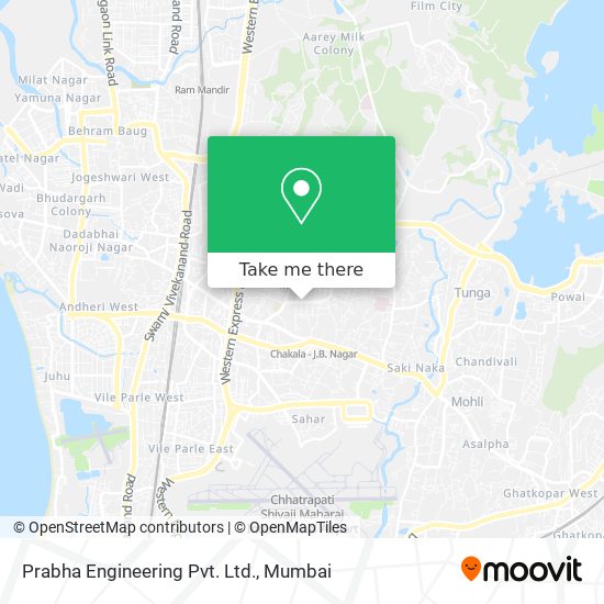 Prabha Engineering Pvt. Ltd. map