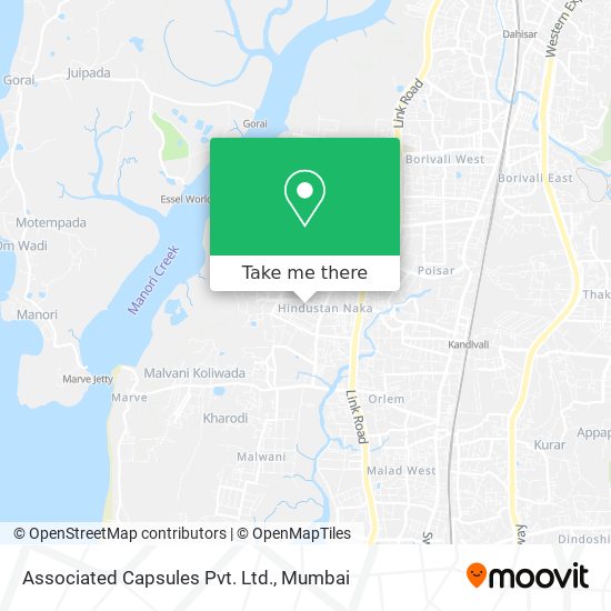 Associated Capsules Pvt. Ltd. map