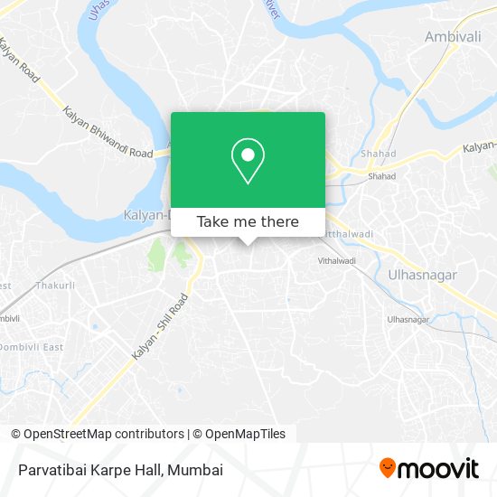 Parvatibai Karpe Hall map