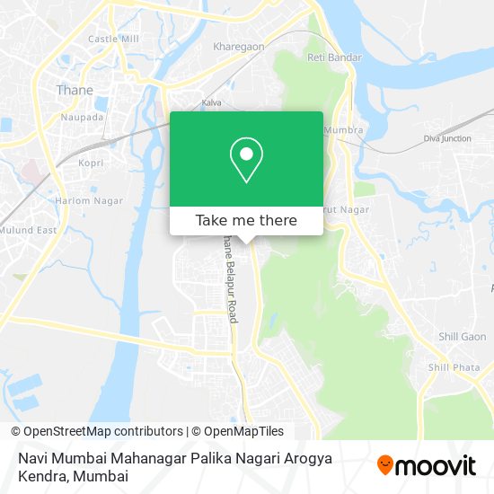 Navi Mumbai Mahanagar Palika Nagari Arogya Kendra map