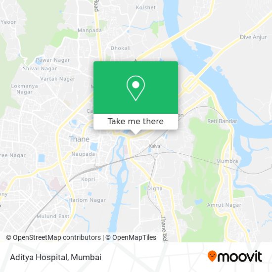 Aditya Hospital map