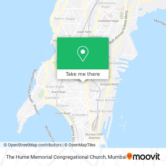 The Hume Memorial Congregational Church map