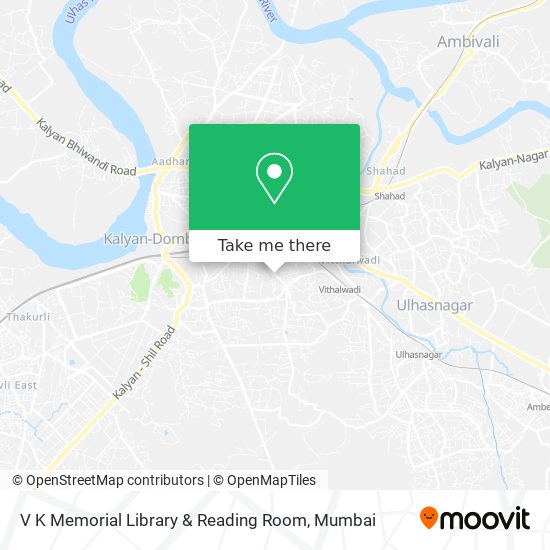 V K Memorial Library & Reading Room map