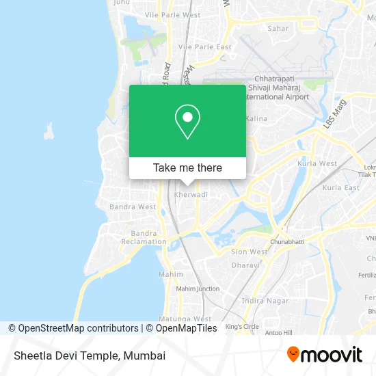 Sheetla Devi Temple map