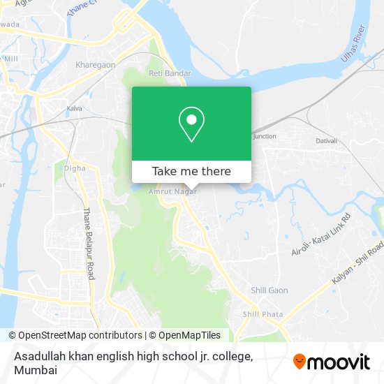 Asadullah khan english high school jr. college map