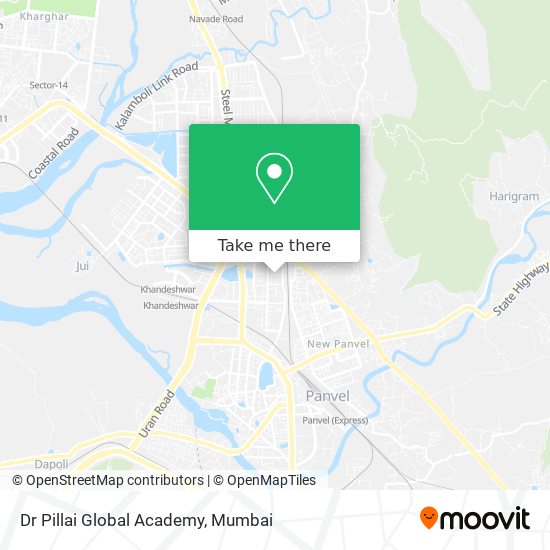 Dr Pillai Global Academy map