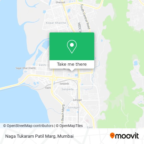 Naga Tukaram Patil Marg map