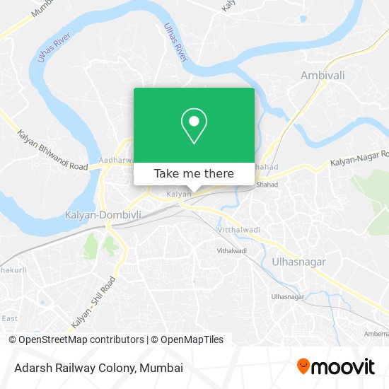 Adarsh Railway Colony map