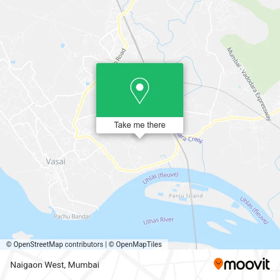 Naigaon West map