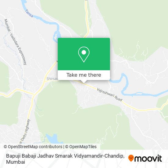 Bapuji Babaji Jadhav Smarak Vidyamandir-Chandip map