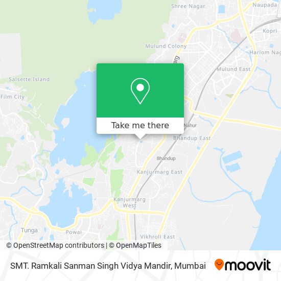SMT. Ramkali Sanman Singh Vidya Mandir map