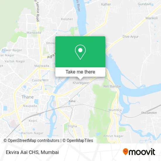 Ekvira Aai CHS map