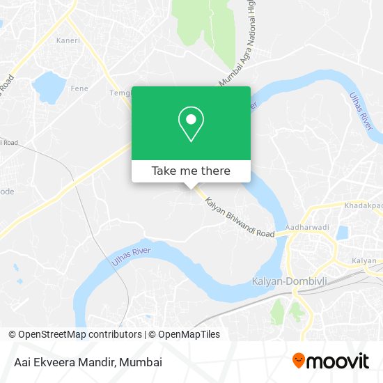 Aai Ekveera Mandir map