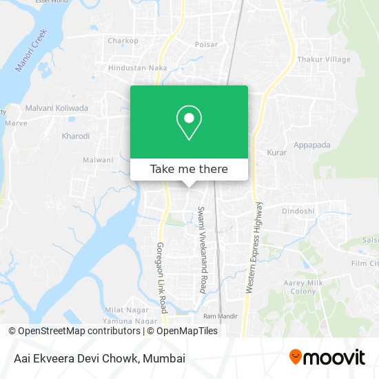 Aai Ekveera Devi Chowk map