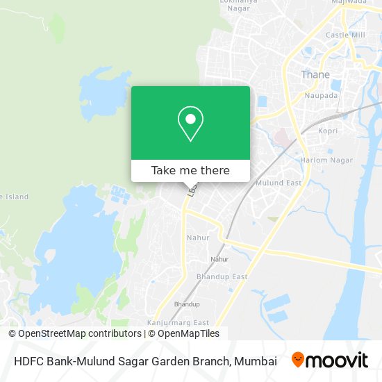 HDFC Bank-Mulund Sagar Garden Branch map