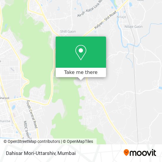 Dahisar Mori-Uttarshiv map