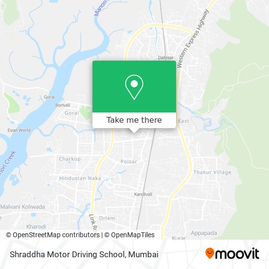 Shraddha Motor Driving School map