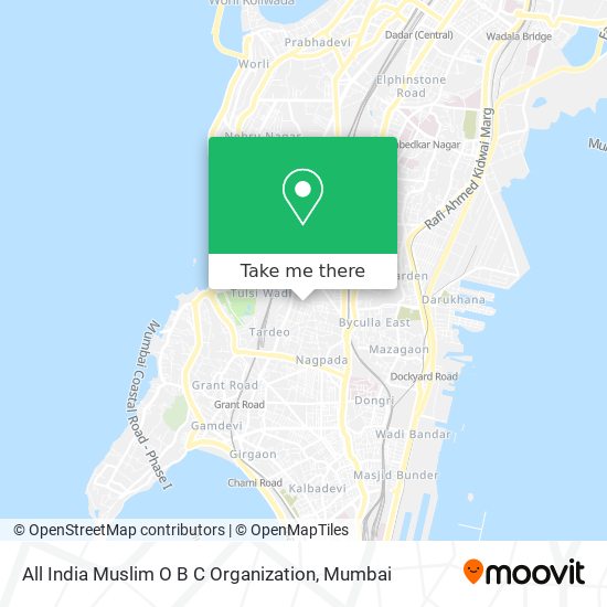 All India Muslim O B C Organization map