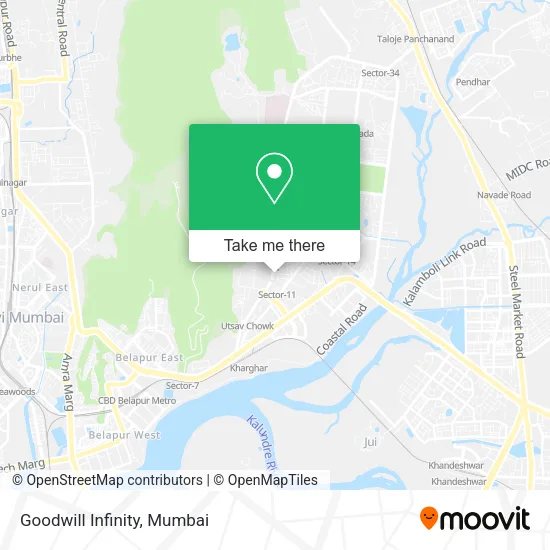 Goodwill Infinity map