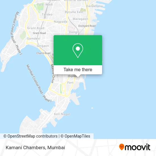 Kamani Chambers map