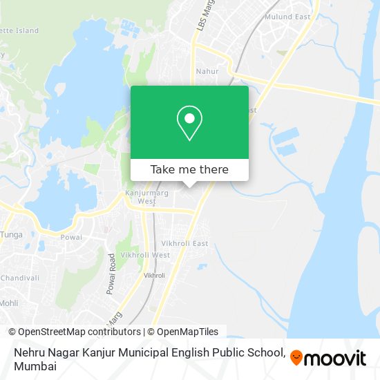 Nehru Nagar Kanjur Municipal English Public School map