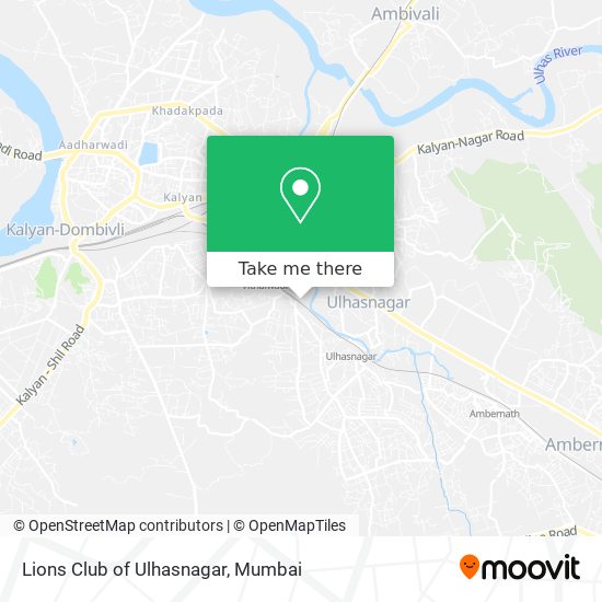 Lions Club of Ulhasnagar map