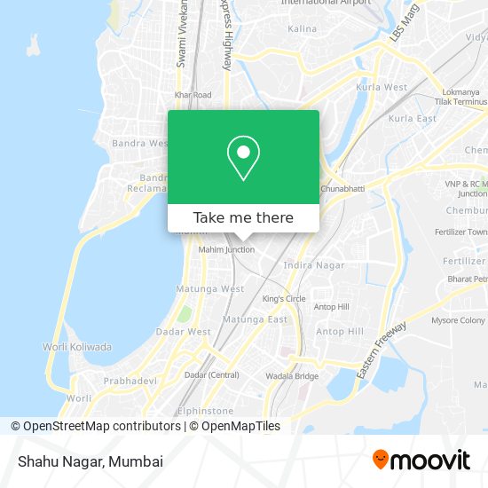 Shahu Nagar map